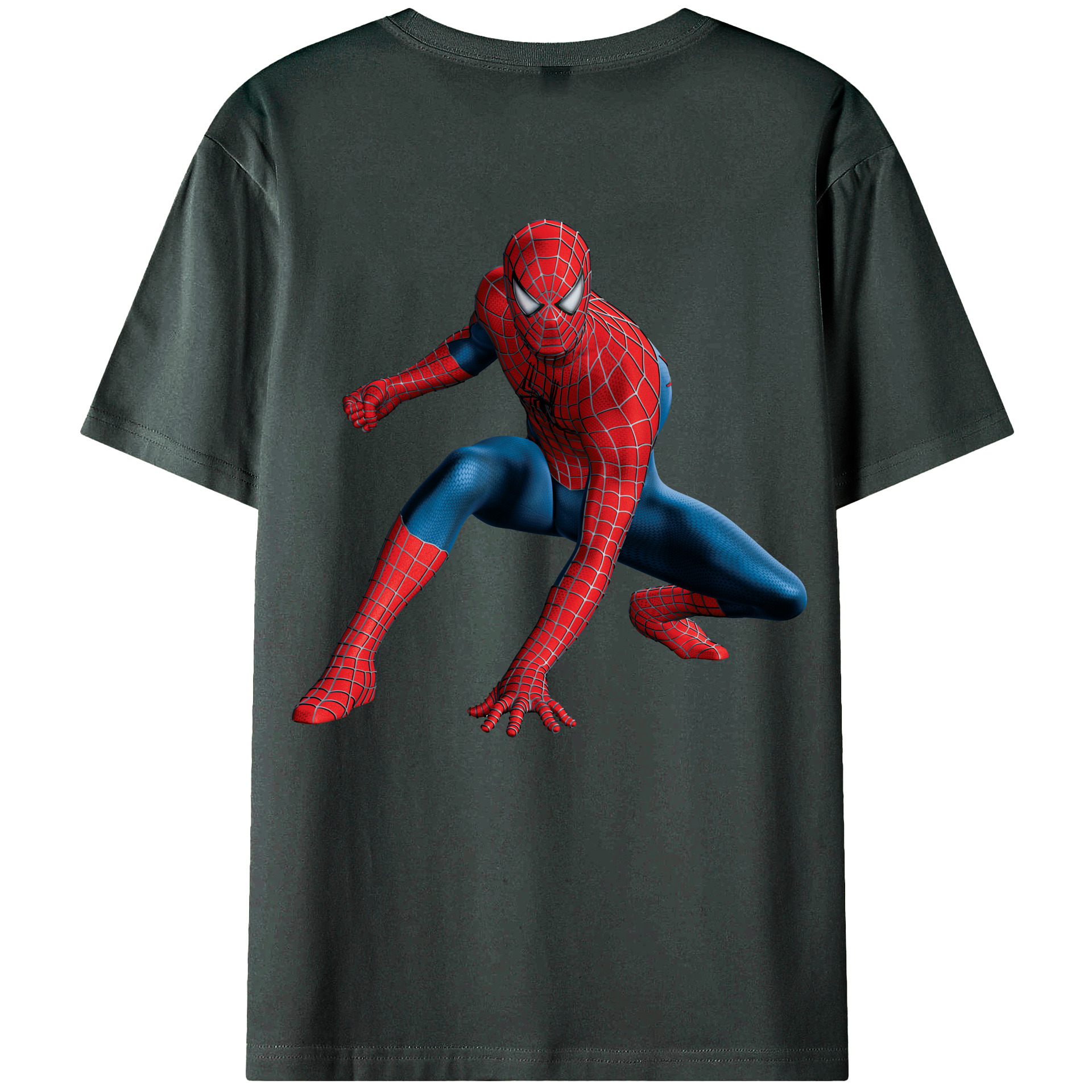 （画像用） アベンジャーズ The Avengers 綿100％ メンズ半袖Tシャツ（バックプリント） 通気性